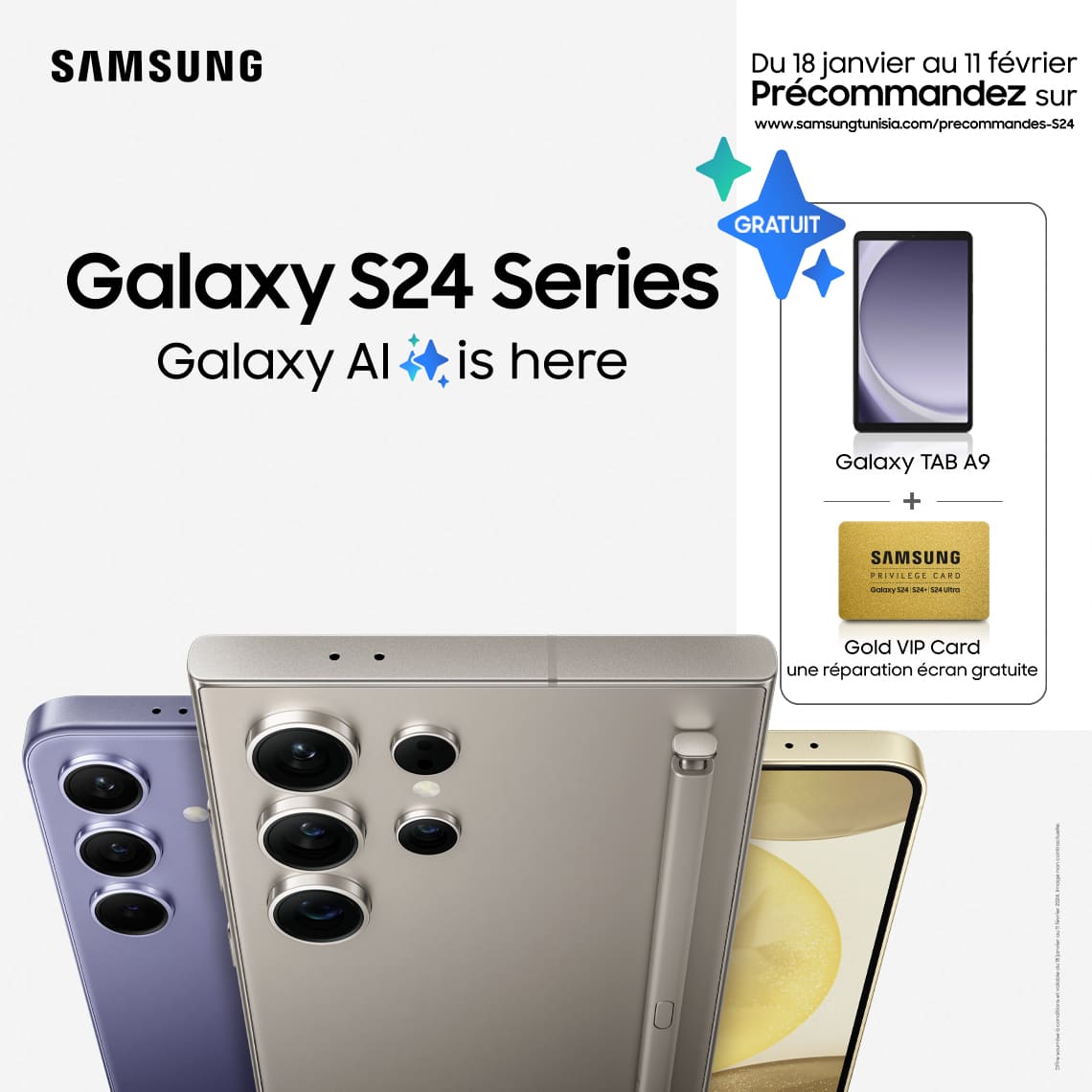 Samsung Smartphone Tunisie - Vente Samsung Officiel en Tunisie