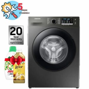 Lave Linge Frontal SAMSUNG WW80TA046AX1MF Eco Bubble 8Kg